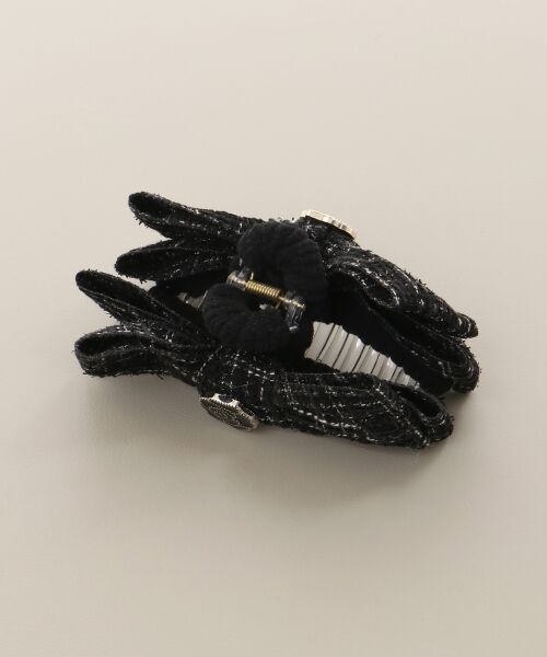 MAJESTIC LEGON / マジェスティックレゴン カチューシャ・カチューム・その他 | モチーフ付きツイードバレッタ | 詳細7