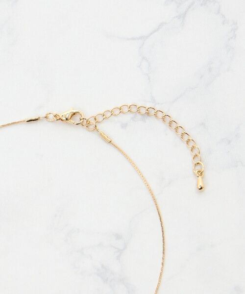 MAJESTIC LEGON / マジェスティックレゴン ネックレス・ペンダント・チョーカー | 2連パール×リボンネックレス | 詳細6