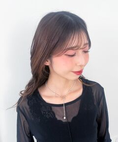 MAJESTIC LEGON / マジェスティックレゴン ネックレス・ペンダント・チョーカー | パール×リボンネックレス