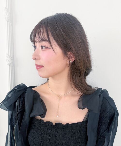 MAJESTIC LEGON / マジェスティックレゴン ネックレス・ペンダント・チョーカー | パール×リボンネックレス | 詳細3