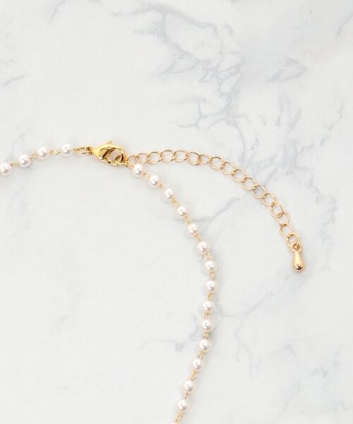 MAJESTIC LEGON / マジェスティックレゴン ネックレス・ペンダント・チョーカー | パール×リボンネックレス | 詳細9