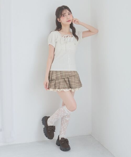 MAJESTIC LEGON / マジェスティックレゴン フラットシューズ | 取り外しリボンスニーカーローファー | 詳細2