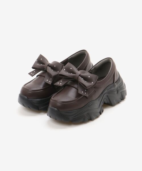 MAJESTIC LEGON / マジェスティックレゴン フラットシューズ | 取り外しリボンスニーカーローファー | 詳細15