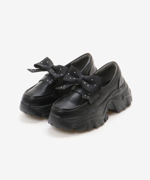 MAJESTIC LEGON / マジェスティックレゴン フラットシューズ | 取り外しリボンスニーカーローファー | 詳細16