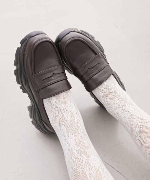 MAJESTIC LEGON / マジェスティックレゴン フラットシューズ | 取り外しリボンスニーカーローファー | 詳細6