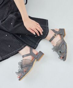 MAJESTIC LEGON / マジェスティックレゴン サンダル | シアーフリルサンダル