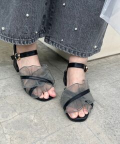 MAJESTIC LEGON / マジェスティックレゴン サンダル | シアーフリルサンダル