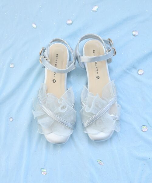 MAJESTIC LEGON / マジェスティックレゴン サンダル | シアーフリルサンダル | 詳細16