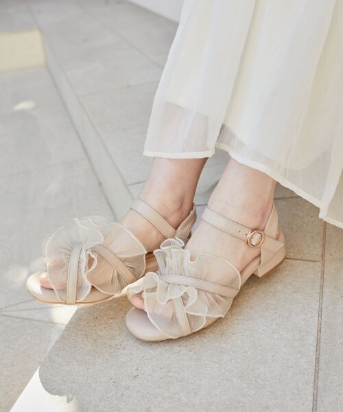 MAJESTIC LEGON / マジェスティックレゴン サンダル | シアーフリルサンダル | 詳細24