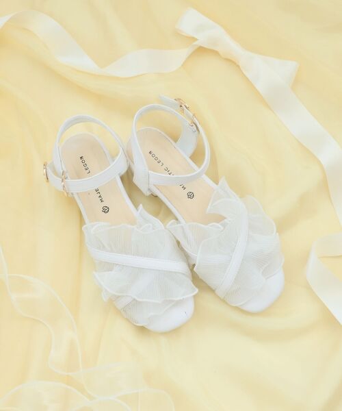 MAJESTIC LEGON / マジェスティックレゴン サンダル | シアーフリルサンダル | 詳細3