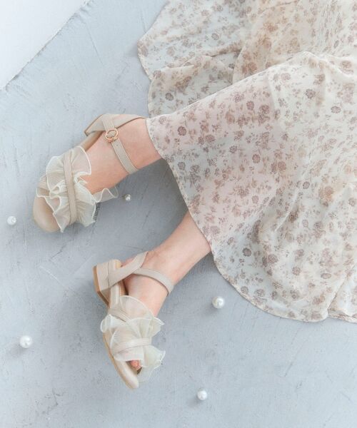 MAJESTIC LEGON / マジェスティックレゴン サンダル | シアーフリルサンダル | 詳細16