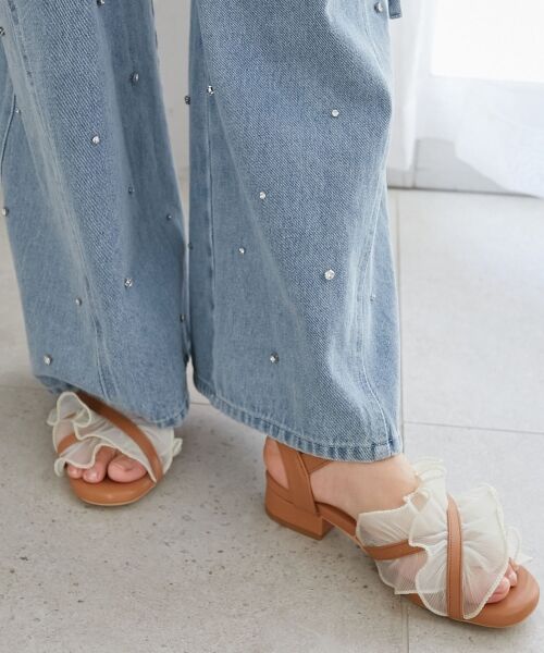 MAJESTIC LEGON / マジェスティックレゴン サンダル | シアーフリルサンダル | 詳細24