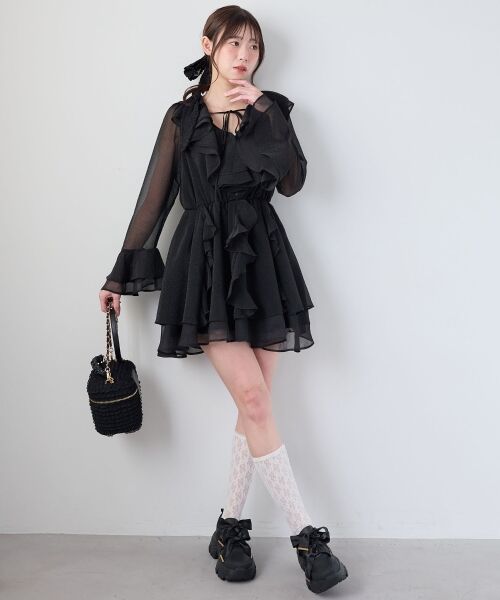 MAJESTIC LEGON / マジェスティックレゴン スニーカー | ダブルリボン厚底スニーカー | 詳細11