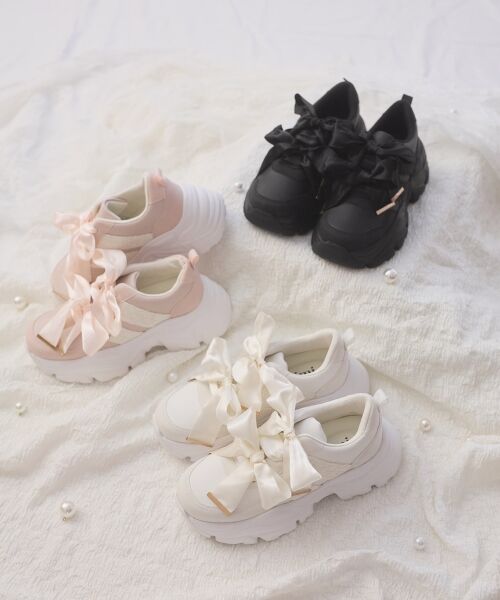 MAJESTIC LEGON / マジェスティックレゴン スニーカー | ダブルリボン厚底スニーカー | 詳細15