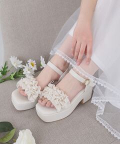 MAJESTIC LEGON / マジェスティックレゴン サンダル | ミルフィーユフリル厚底サンダル