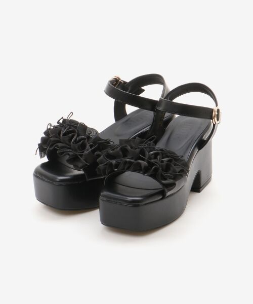 MAJESTIC LEGON / マジェスティックレゴン サンダル | ミルフィーユフリル厚底サンダル | 詳細23