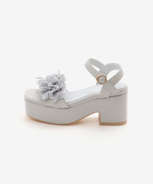 MAJESTIC LEGON / マジェスティックレゴン サンダル | ミルフィーユフリル厚底サンダル | 詳細24