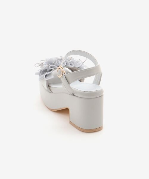 MAJESTIC LEGON / マジェスティックレゴン サンダル | ミルフィーユフリル厚底サンダル | 詳細26