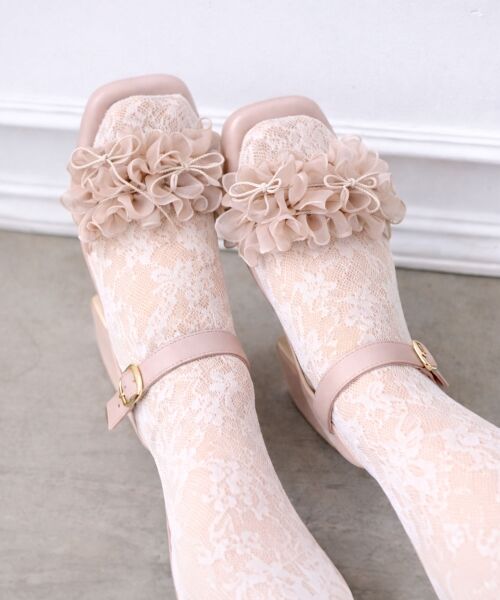 MAJESTIC LEGON / マジェスティックレゴン サンダル | ミルフィーユフリル厚底サンダル | 詳細1