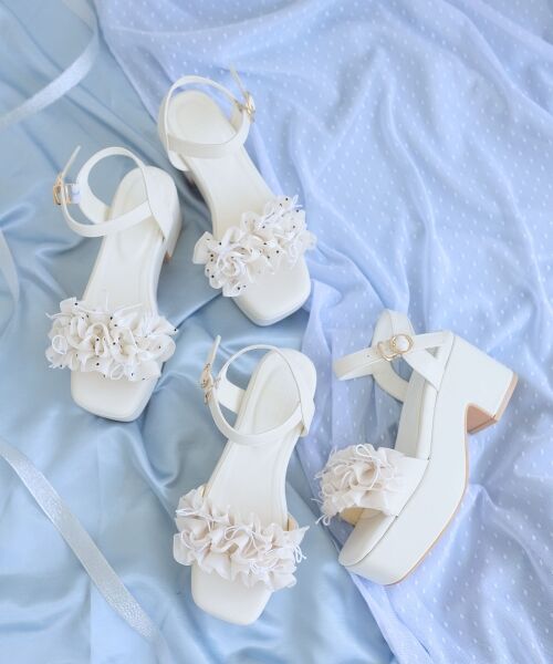 MAJESTIC LEGON / マジェスティックレゴン サンダル | ミルフィーユフリル厚底サンダル | 詳細26