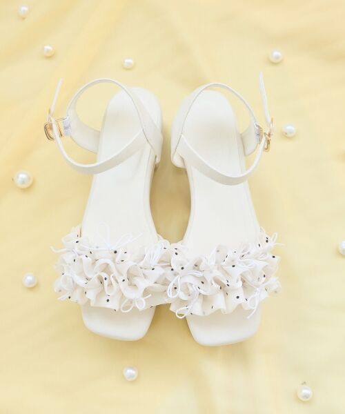 MAJESTIC LEGON / マジェスティックレゴン サンダル | ミルフィーユフリル厚底サンダル | 詳細29