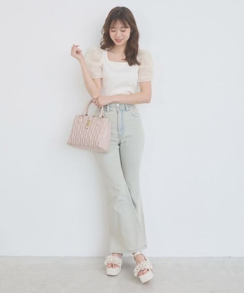 MAJESTIC LEGON / マジェスティックレゴン サンダル | ミルフィーユフリル厚底サンダル | 詳細4