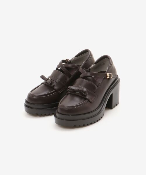 MAJESTIC LEGON / マジェスティックレゴン フラットシューズ | 取り外しリボンクロスローファー | 詳細21