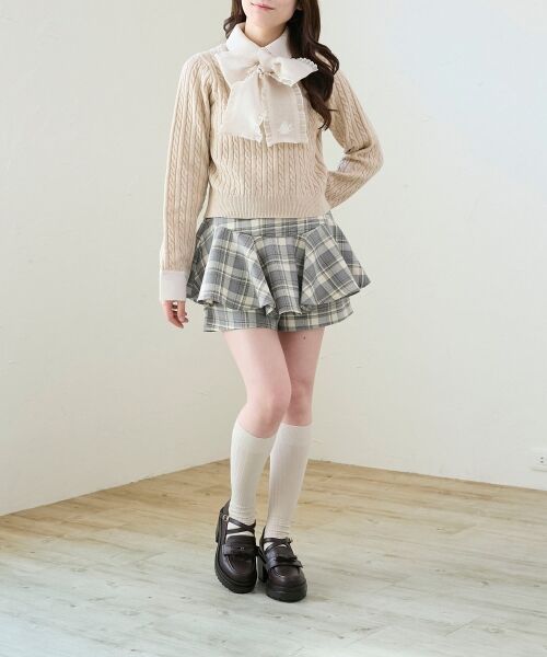 MAJESTIC LEGON / マジェスティックレゴン フラットシューズ | 取り外しリボンクロスローファー | 詳細8