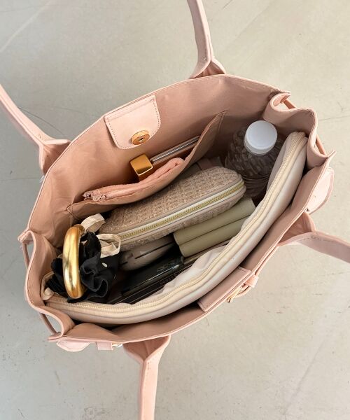 MAJESTIC LEGON / マジェスティックレゴン トートバッグ | パールチェーン2WAYトートバッグ | 詳細13