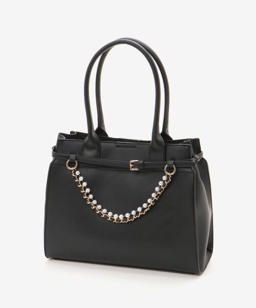 MAJESTIC LEGON / マジェスティックレゴン トートバッグ | パールチェーン2WAYトートバッグ | 詳細16