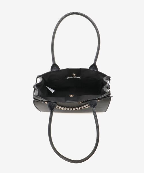 MAJESTIC LEGON / マジェスティックレゴン トートバッグ | パールチェーン2WAYトートバッグ | 詳細20