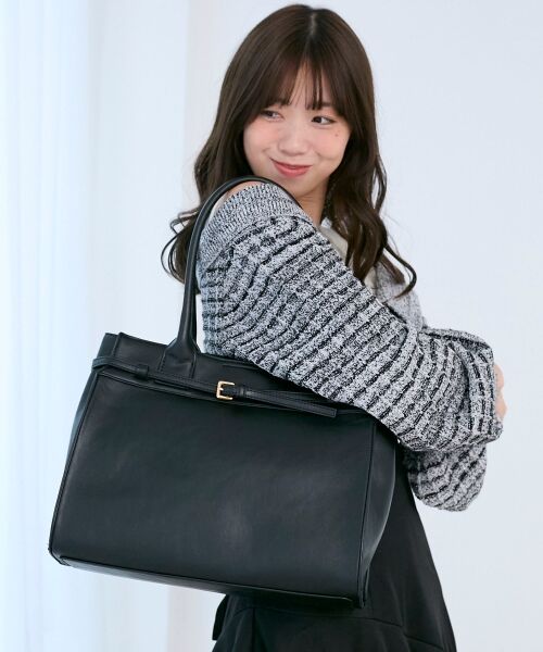 MAJESTIC LEGON / マジェスティックレゴン トートバッグ | パールチェーン2WAYトートバッグ | 詳細9