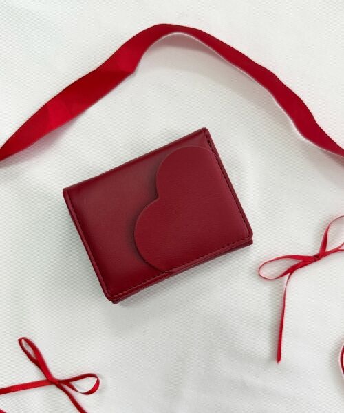 MAJESTIC LEGON / マジェスティックレゴン 財布・コインケース・マネークリップ | ハートモチーフミニウォレット | 詳細3