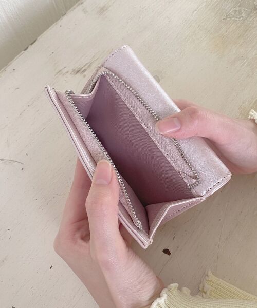 MAJESTIC LEGON / マジェスティックレゴン 財布・コインケース・マネークリップ | フローラルミニウォレット | 詳細5