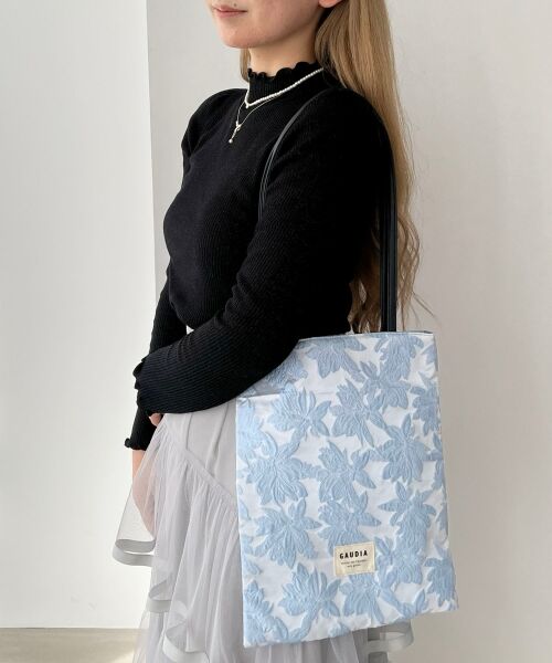 MAJESTIC LEGON / マジェスティックレゴン トートバッグ | フェミニンフラワートート | 詳細1