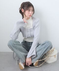 MAJESTIC LEGON / マジェスティックレゴン カーディガン・ボレロ | アメスリニットセットフーディカーデ