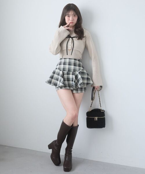 MAJESTIC LEGON / マジェスティックレゴン カーディガン・ボレロ | アメスリニットセットフーディカーデ | 詳細1