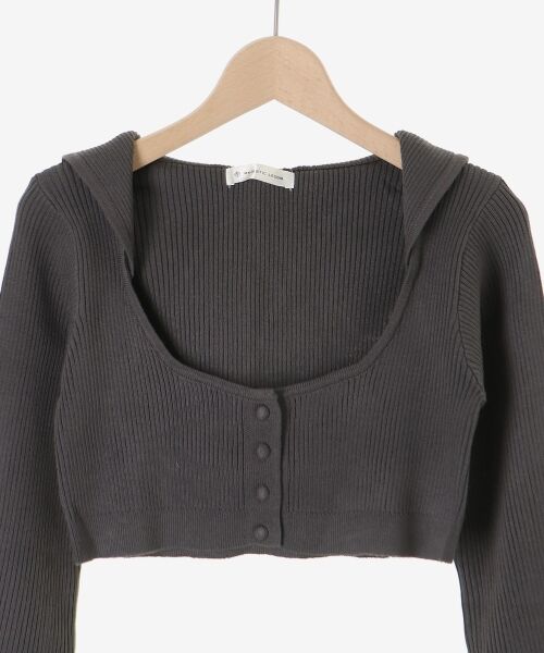 MAJESTIC LEGON / マジェスティックレゴン カーディガン・ボレロ | アメスリニットセットフーディカーデ | 詳細22