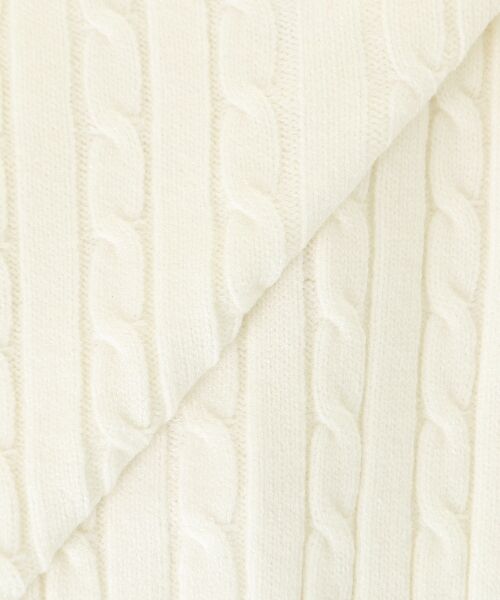 MAJESTIC LEGON / マジェスティックレゴン カーディガン・ボレロ | ゴールドボタンケーブルニットカーデ | 詳細15