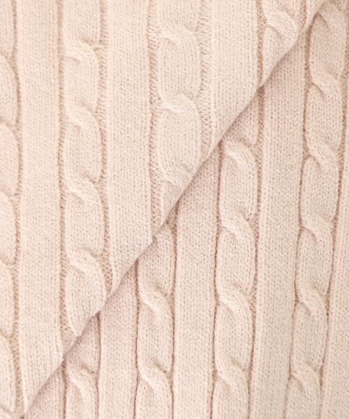 MAJESTIC LEGON / マジェスティックレゴン カーディガン・ボレロ | ゴールドボタンケーブルニットカーデ | 詳細9