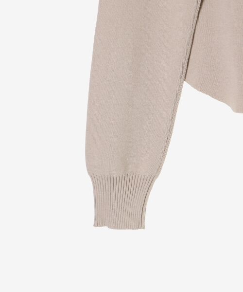 MAJESTIC LEGON / マジェスティックレゴン ニット・セーター | シャツレイヤードライクボウタイニット | 詳細28
