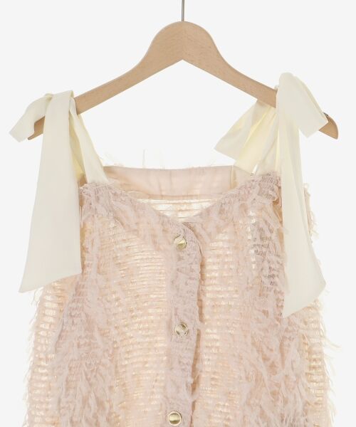 MAJESTIC LEGON / マジェスティックレゴン カーディガン・ボレロ | チュールリボンカーディガン | 詳細21