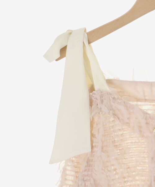 MAJESTIC LEGON / マジェスティックレゴン カーディガン・ボレロ | チュールリボンカーディガン | 詳細22