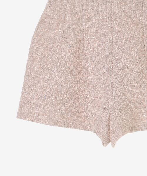 MAJESTIC LEGON / マジェスティックレゴン ショート・ハーフ・半端丈パンツ | キラキラツイードショートパンツ | 詳細21