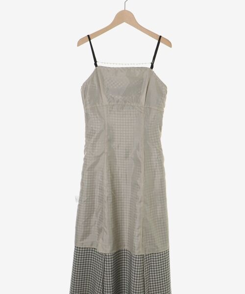 MAJESTIC LEGON / マジェスティックレゴン ミニ丈・ひざ丈ワンピース | カーデセットチェーン付きキャミワンピ | 詳細24