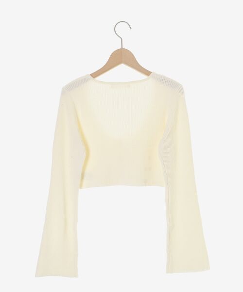 MAJESTIC LEGON / マジェスティックレゴン ミニ丈・ひざ丈ワンピース | カーデセットチェーン付きキャミワンピ | 詳細26