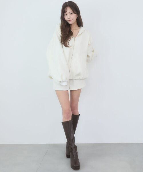 MAJESTIC LEGON / マジェスティックレゴン ブルゾン | キラキラツイードミディブルゾン | 詳細1