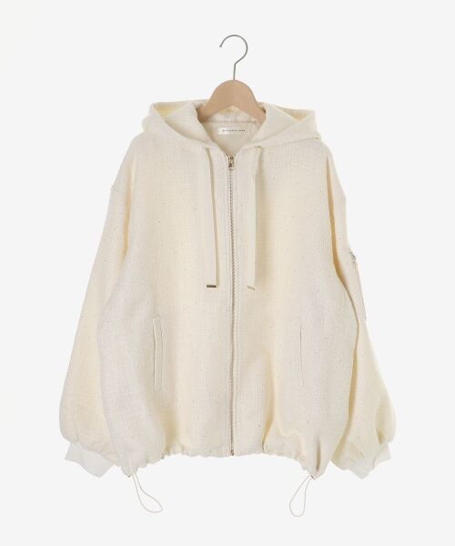 MAJESTIC LEGON / マジェスティックレゴン ブルゾン | キラキラツイードミディブルゾン | 詳細15