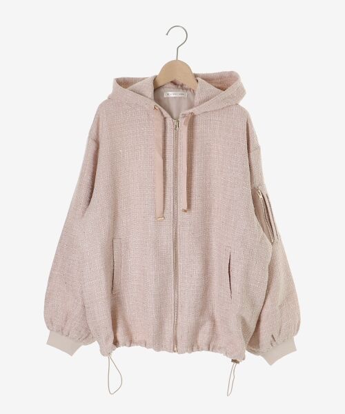 MAJESTIC LEGON / マジェスティックレゴン ブルゾン | キラキラツイードミディブルゾン | 詳細16