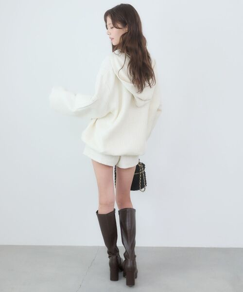 MAJESTIC LEGON / マジェスティックレゴン ブルゾン | キラキラツイードミディブルゾン | 詳細3